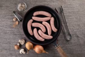 Hugh Black's pork link sausages received gold in Smithfield Awards.