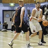 Lithuanian ace Eddie Leginas will be one of Falkirk Fury’s key men tomorrow night when the senior men take on St Mirren in a crucial league outing in Grangemouth (Photo: Alex Johnson)