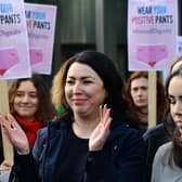 Central Scotland MSP Monica Lennon has been campaigning since 2016 to end period poverty. Pic:  Jeff J Mitchell/Getty Images