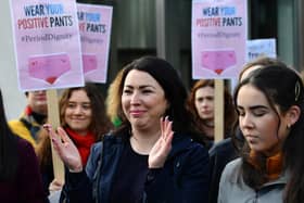 Central Scotland MSP Monica Lennon has been campaigning since 2016 to end period poverty. Pic:  Jeff J Mitchell/Getty Images