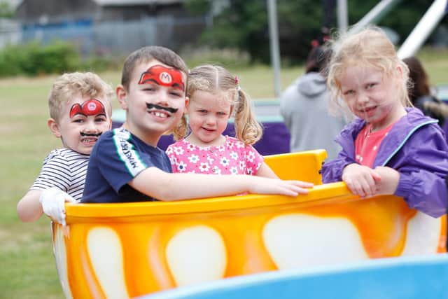 The funfair will be back again, as it was at the fundraising family fun day in aid of the gala in 2021.  Pic: Scott Louden.