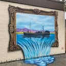 David Crossley's mural in Charlotte Dundas Court has made quite a splash (Picture: Submitted)