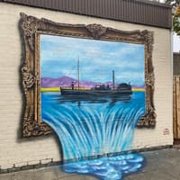 Banksy beware: Grangemouth murals are popping up all over the place