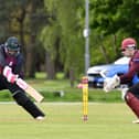 LocHire Stenhousemuir’s first XI were thwarted again by poor weather last week as their Western Premiership One clash against GHK was abandoned (Photo: Michael Gillen)