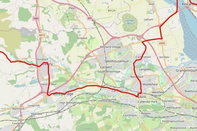 The route of the UCI Elite Men's race in August 2023