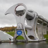 The art installation overlooked The Falkirk Wheel and is now being given away to community groups