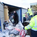 Trading Standards staff and police recover the fake goods