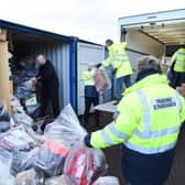 Trading Standards staff and police recover the fake goods