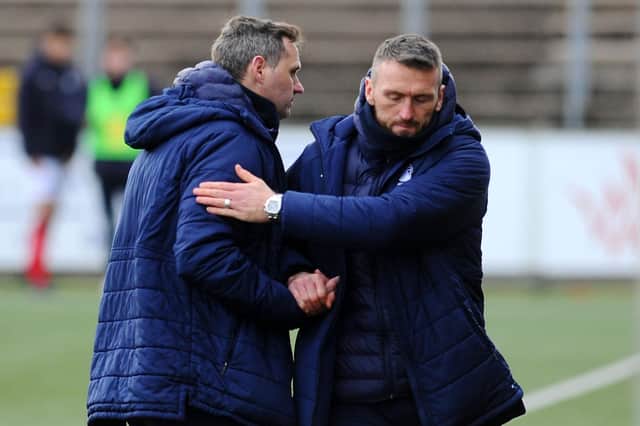 David McCracken and Lee Miller have to shoulder their share of the blame for Falkirk's recent run of poor performances but they have been badly let down by several of their players