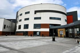 Patients from the Western Isles are being treated at Forth Valley Royal Hospital. Pic: Michael Gillen