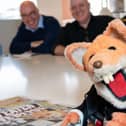 Basil Brush Guest edits the Edinburgh Evening News