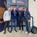 Peter Dormer, Steven Binnie, Rob Lee and Neil Taylor at Tollcross (Photo: Contributed)