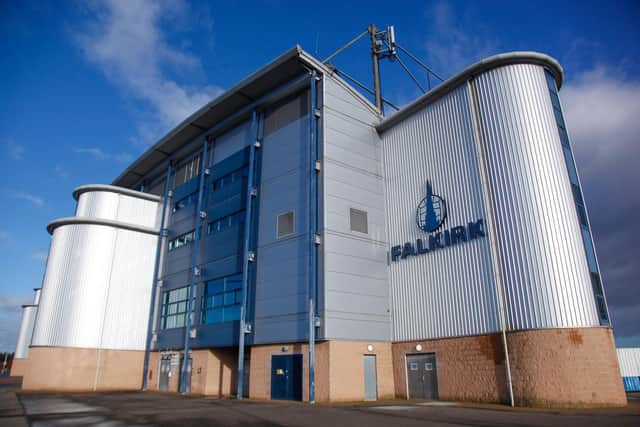 The Falkirk Stadium is the venue for the Catherine McEwan Foundation's Christmas drive-in cinema again this year.  Pic: Scott Louden.