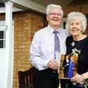 Andrew and Sheila Wilson who celebrate 60 years of marriage on October 25. Pic: Alan Murray