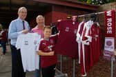 Linlithgow Rose chairman Jon Mahoney, 1st left, has been explaining the club's reasons for voting to null and void league (Pic by Scott Louden)