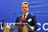 Falkirk Labour MP Euan Stainbank has officially resigned as a member of Falkirk Council. Pic: Michael Gillen