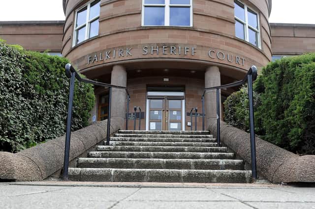 A man and two teenagers are due to appear at Falkirk Sheriff Court in connection with two assaults in Grahams Road, Falkirk. Picture: Michael Gillen.