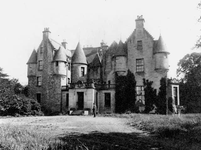 The long demolished Stenhouse mansion.