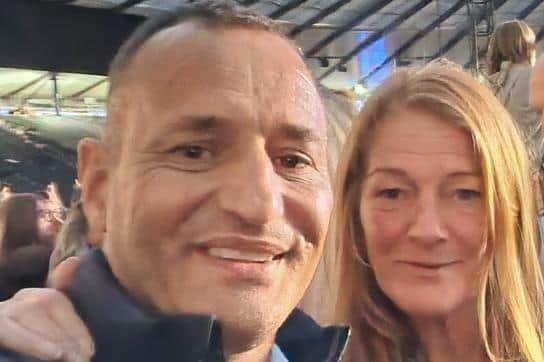 Peter Donaldson who is  awaiting a kidney transplant, pictured with wife Pauline