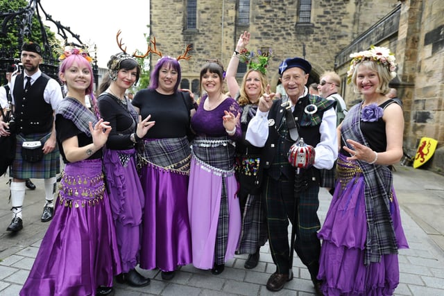 Treubh Dannsa are a bellydance group from Central Scotland with a particularly Celtic flair