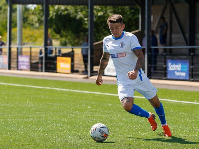 Ryan Stevenson scored and was sent off at Gretna