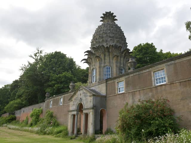 Councillors heard the National Trust for Scotland will not object to a visitor centre, cafe and housing being built near the Dunmore Pineapple. Picture: Michael Gillen
