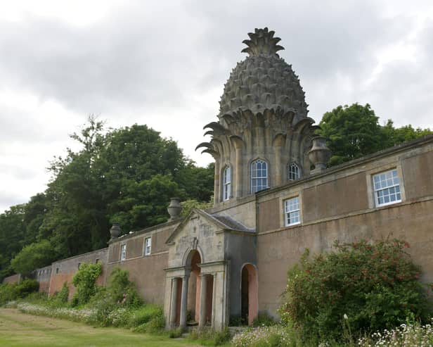 Councillors heard the National Trust for Scotland will not object to a visitor centre, cafe and housing being built near the Dunmore Pineapple. Picture: Michael Gillen