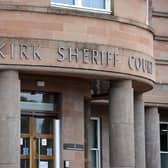 Cramb's behaviour in the dock almost sent him to the cells at Falkirk Sheriff Court 
(Picture: Michael Gillen, National World)