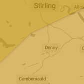 Storm Isha is set to hit Scotland overnight on Sunday.  (Pic: Met Office)