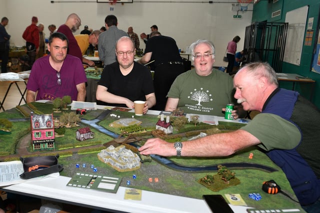 Saturday's annual Carronade event took place in Graeme High School.