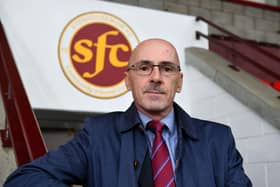 Iain McMenemy, Chairman Stenhousemuir FC
