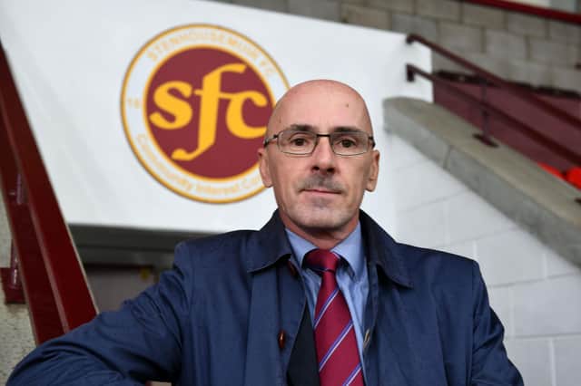 Iain McMenemy, Chairman Stenhousemuir FC