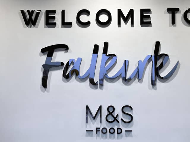 The new look - and extended - Falkirk M&S Food store opens its doors tomorrow