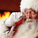 Santa Claus knows that there is lots planned for KLSB Christmas Market and festivities in Stenhousemuir this weekend. Pic: Contributed