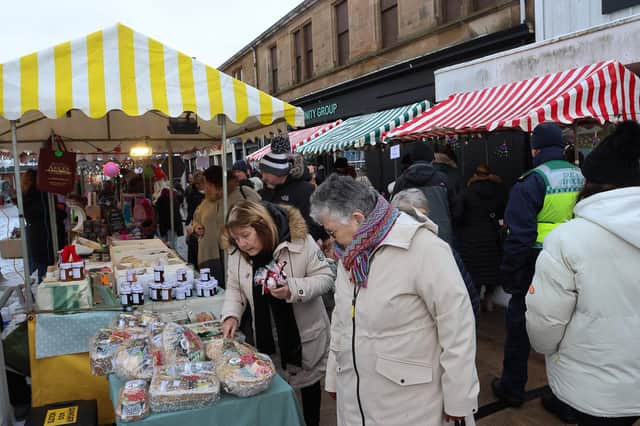 Stenhousemuir is set to hold its Christmas market and light switch on at the weekend (Pic: Scott Louden)
