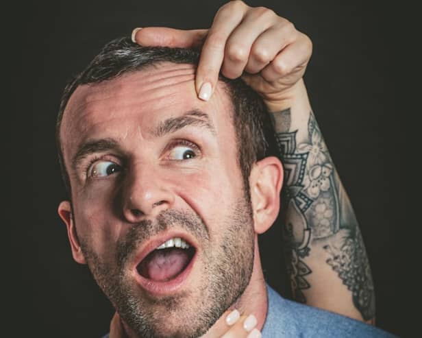 Gary Meikle had been due to appear at Falkirk Town Hall next summer.  He's now set to play the Dobbie Hall in Larbert on the date instead.