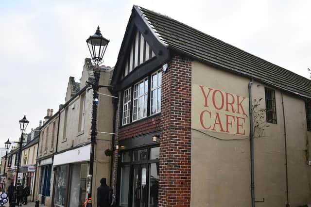 The former York Cafe is now a Greek restaurant. Pic: Michael Gillen