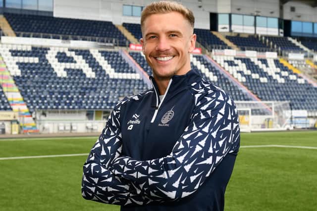 Prior to joining Falkirk, Tom Lang spent two years at Raith Rovers