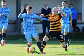 Alloa Athletic playing Falkirk in September (Photo: Michael Gillen)
