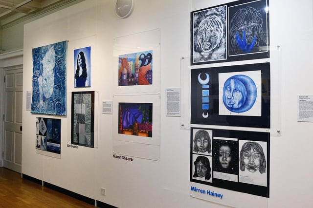The young artists are also given an opportunity to write about their work and how they were inspired to produce their finished art.
