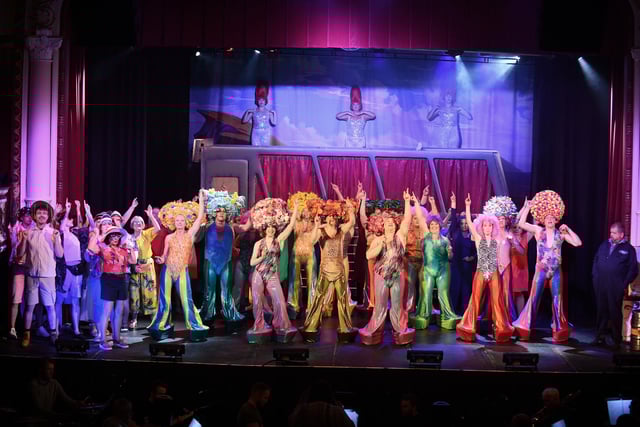 A colourful frenzy of music and dance.