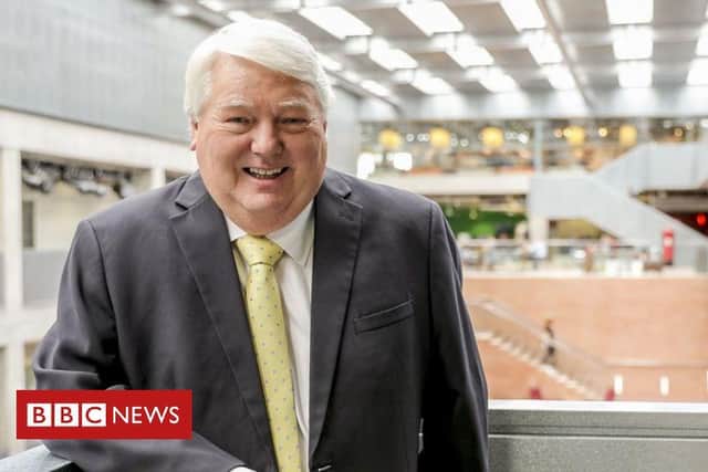 Brian Taylor is retiring a 35-year career with the BBC. Photo: BBC