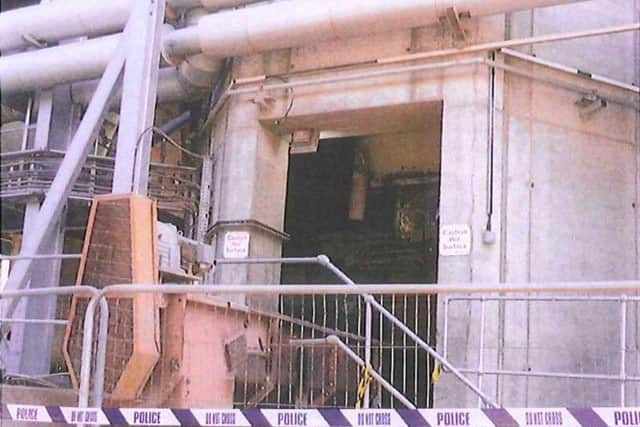 The combustion chamber played a key role in the tragedy