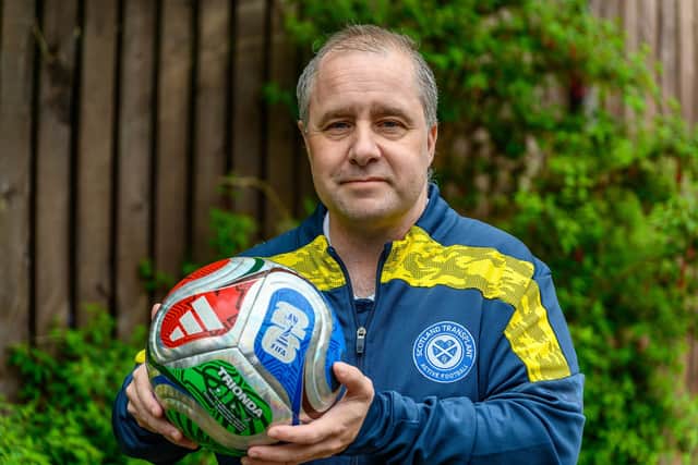Martin helped the Scottish side claim second place at Transplant Four Nations. (Pic. Michael Gillen.)