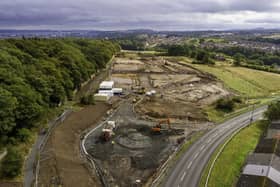 Construction starts at 111-home, affordable housing development in Hallglen, Falkirk, led by Falkirk Council with Main Contractor, CCG (Scotland).