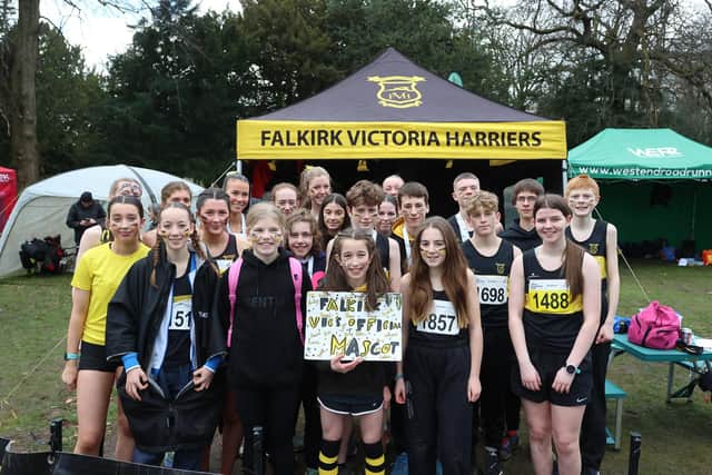 Falkirk Vics enjoyed a success National XC with many athletes securing great times and new personal bests (Photo: Scott Louden)