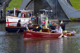 A flotilla will take place as part of this year's Revolution Festival at The Falkirk Wheel (Pic: Peter Devlin)
