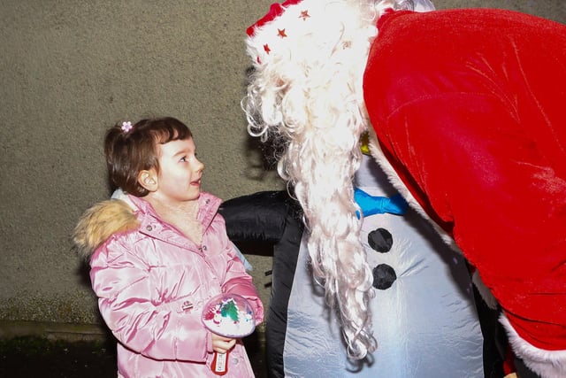The chance to meet Santa ahead of Christmas was a highlight for many of the young visitors.