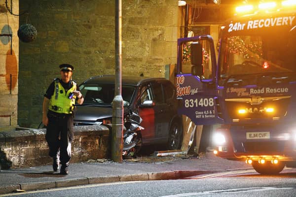 A recovery operation got underway. Pic: Michael Gillen