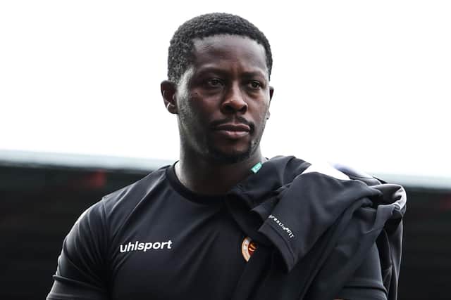 Marvin Bartley has led Stenhousemuir to the top of the second tier table (Photo: Ross MacDonald/SNS Group)